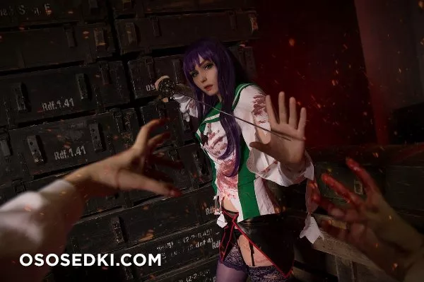 Shadory. Saeko Busujima. Highschool of the Dead - 5
