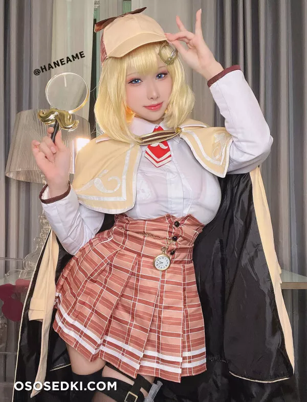 HaneAme 雨波  -  Hololive_Amelia Waston_Unifrom制服 - 2