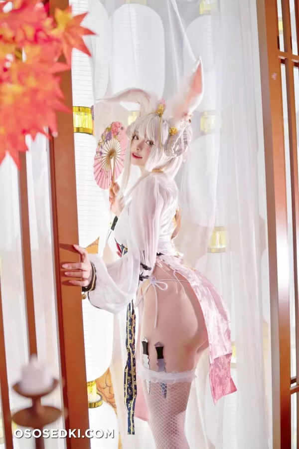 NinJA阿寨寨 - NO.05 肉肉大白兔 [55P1V-210MB] - 5