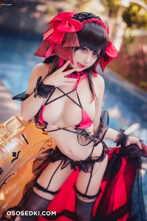 Okita Rinka – Kurumi Tokisaki Swimsuit - 2