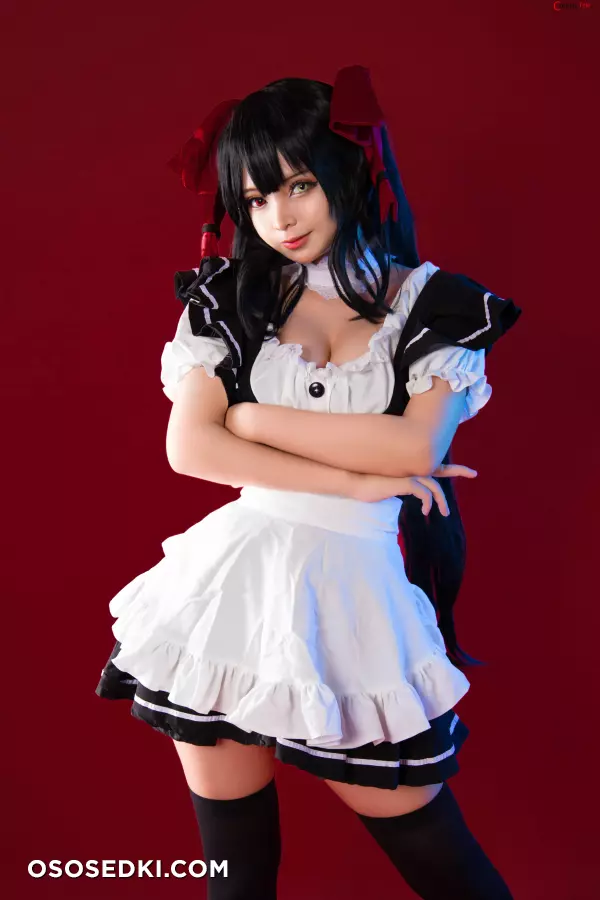 Umeko J cosplay Kurumi Tokisaki Maid - Date A Live - 3