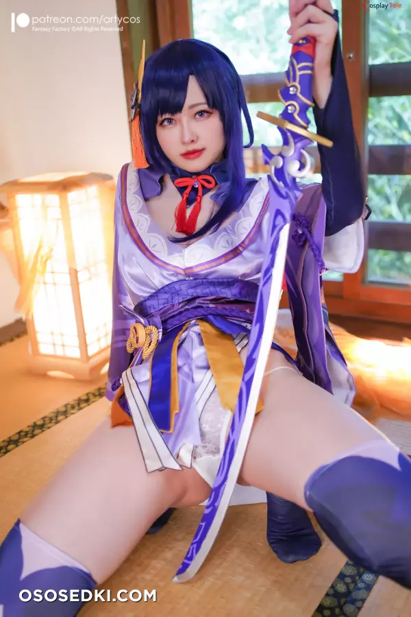 Arty Huang (Arty亚缇) cosplay Raiden Shogun - Genshin Impact - Part 2 - 4