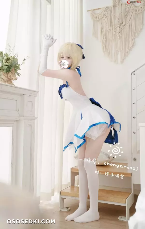 Chengzimiaoj (橙子喵酱) cosplay Saber - Fate/Grand Order - 2