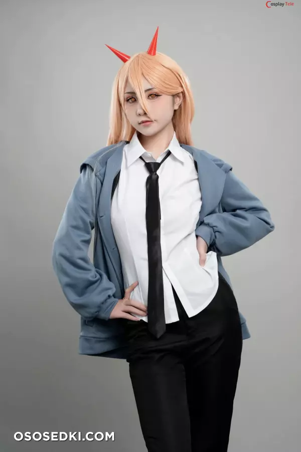 Nekokoyoshi (爆机少女喵小吉) cosplay Power - Chainsaw Man - 4