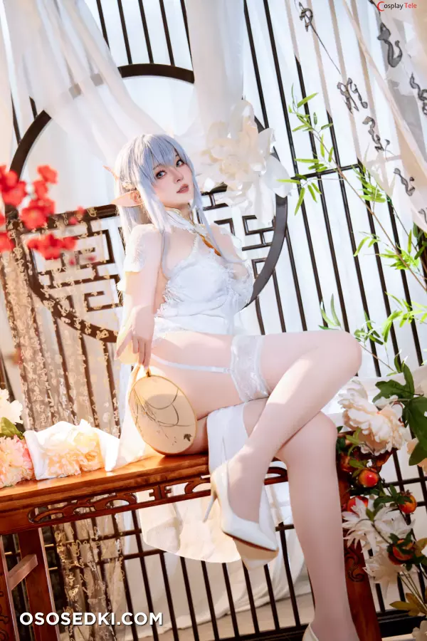 Natsuko夏夏子 cosplay Albion Cheongsam - Azur Lane - 3