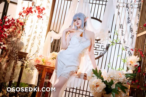 Natsuko夏夏子 cosplay Albion Cheongsam - Azur Lane - 5