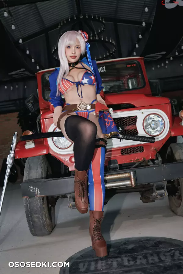 Puypuy プィプィ (Puypuychan) cosplay Miyamoto Musashi Berserker - Fate/Grand Order - 4