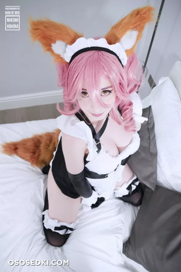 【Fate Extra】 Tamamo maid + lingerie Set - 3