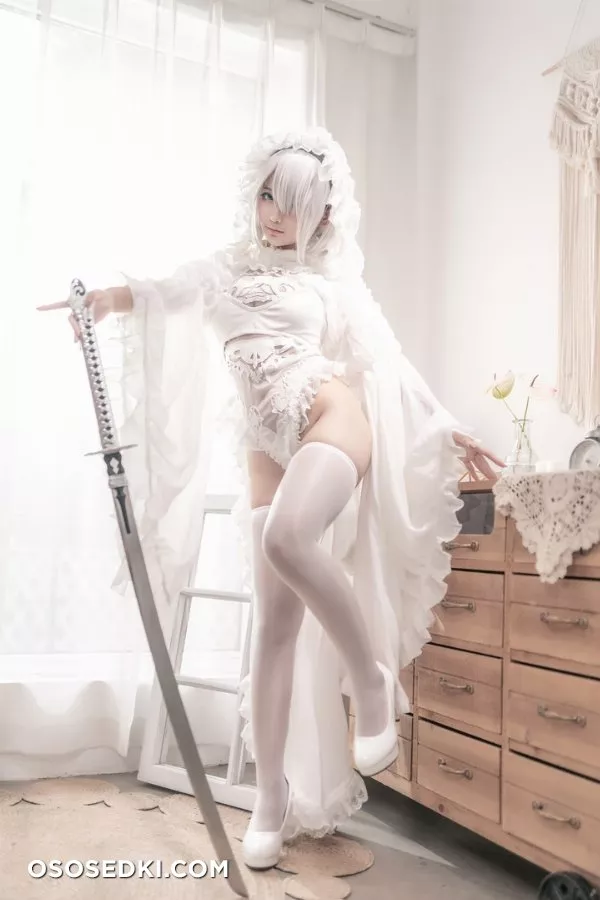 [chunmomooo] NieR Automata White Flower Wedding (NieR Automata) - 5