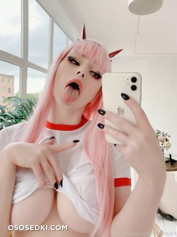 Lady Melamori. Zero Two. Darling In The FranXX - 2