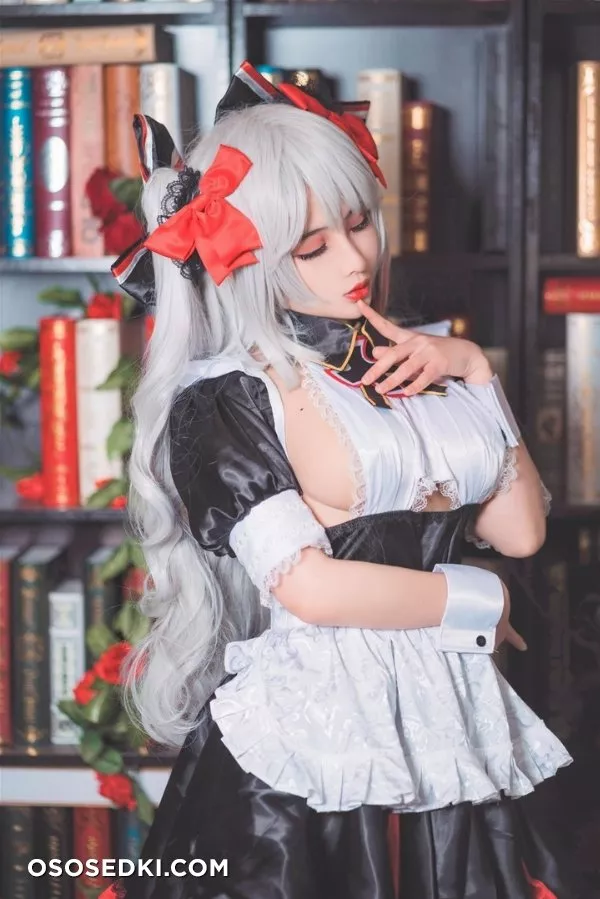 Rioko. Prinz Eugen. Azur Lane. Maid - 4