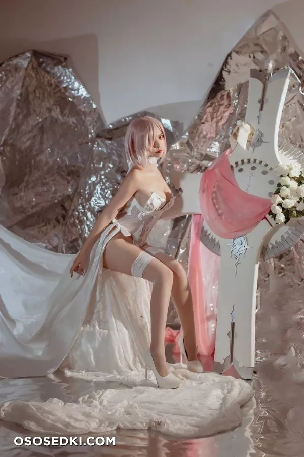 Erzuo Nisa. Mash Kyrielight. Fate Grand Order. Wedding Dress - 3