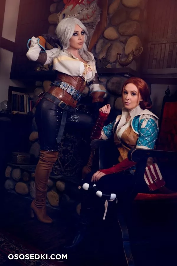 Meg Turney & Jessica Nigri. Cirilla & Triss Merigold. Witcher - 2