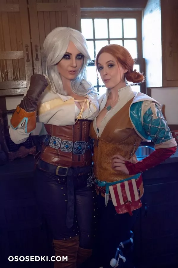 Meg Turney & Jessica Nigri. Cirilla & Triss Merigold. Witcher - 3