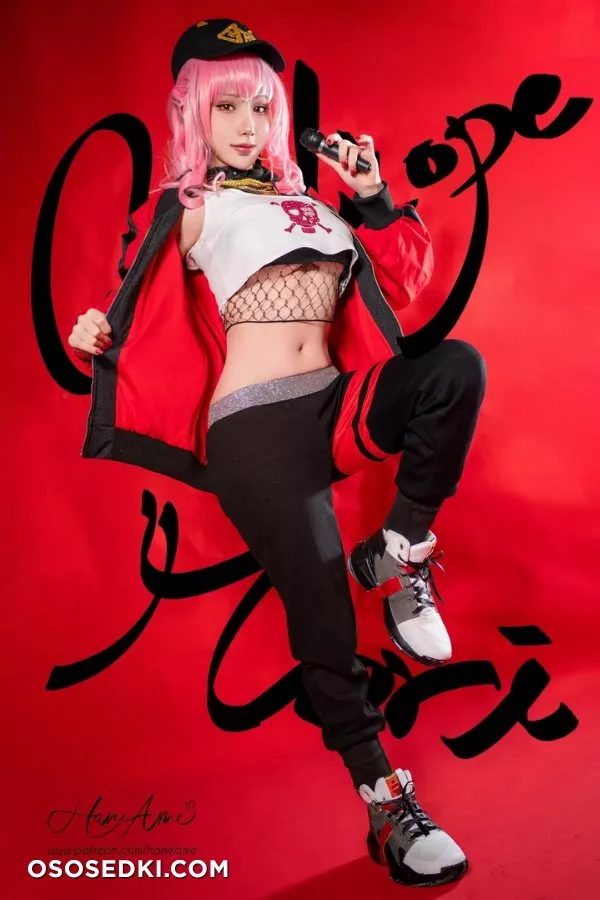Hane Ame. Mori Calliope. VTuber. Second Costume - 2