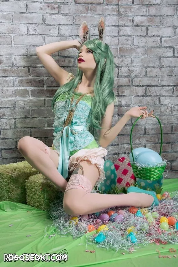 Rin City. Green Easter Bunny - 3