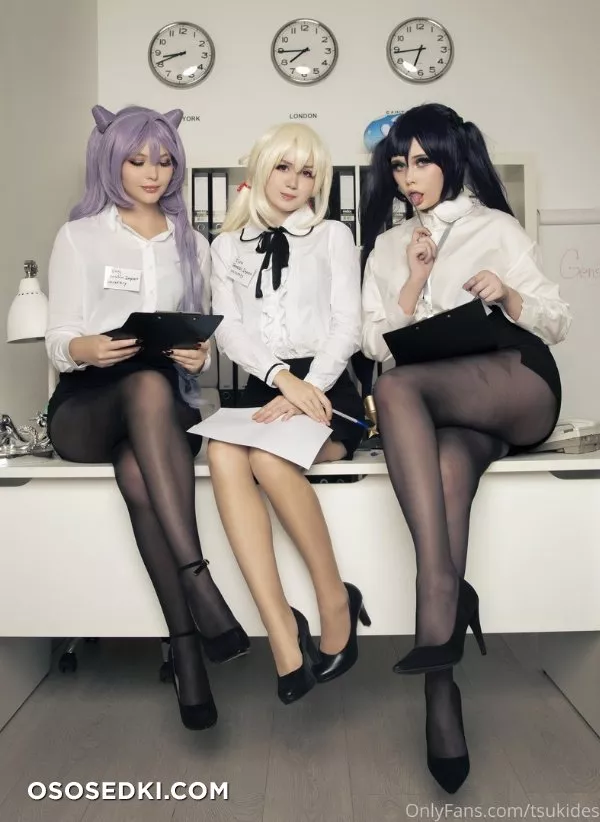 Tsukides & Aki Puff & Liya Des. Keqing & Klee & Mona - 2