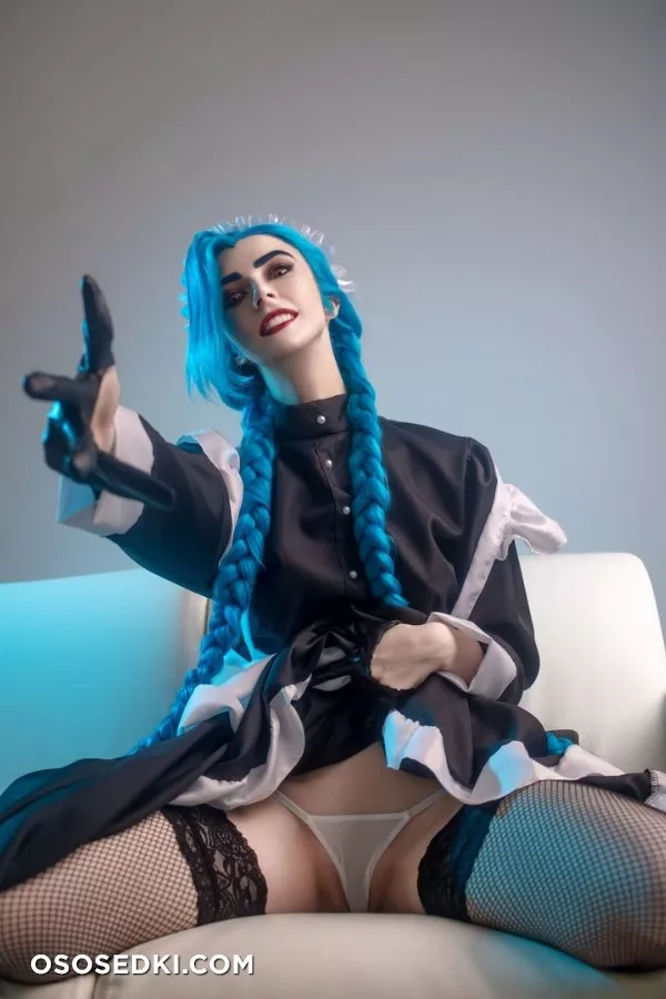 Mik Allen. Jinx. League of Legends. Maid - 3