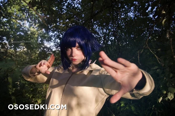 Astasia Dream. Hinata Hyuga. Naruto. Hoodie. Outdoors - 3