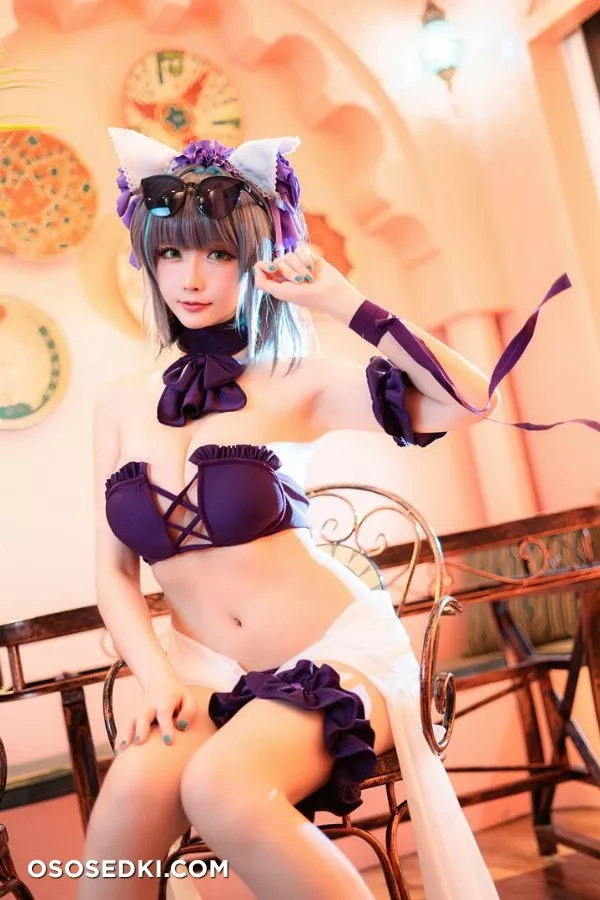 Hoshilily 星之迟迟 | Azur Lane | Chesire - 4