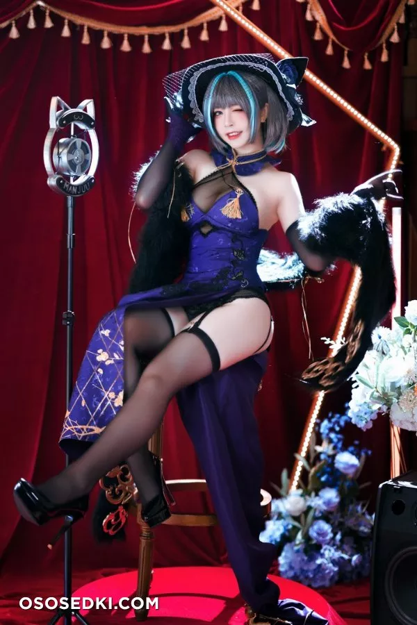 Banbanko_ (半半子_) | Azur Lane | Cheshire Cait Sith Crooner - 4