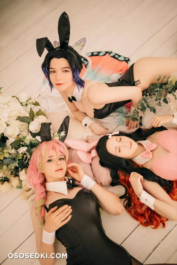 [49] Kimetsu no Yaiba - Shinobu, Nezuko, Mitsuri - 3