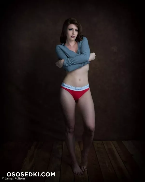 Jessica the Maid Of Might red lingerie - 5