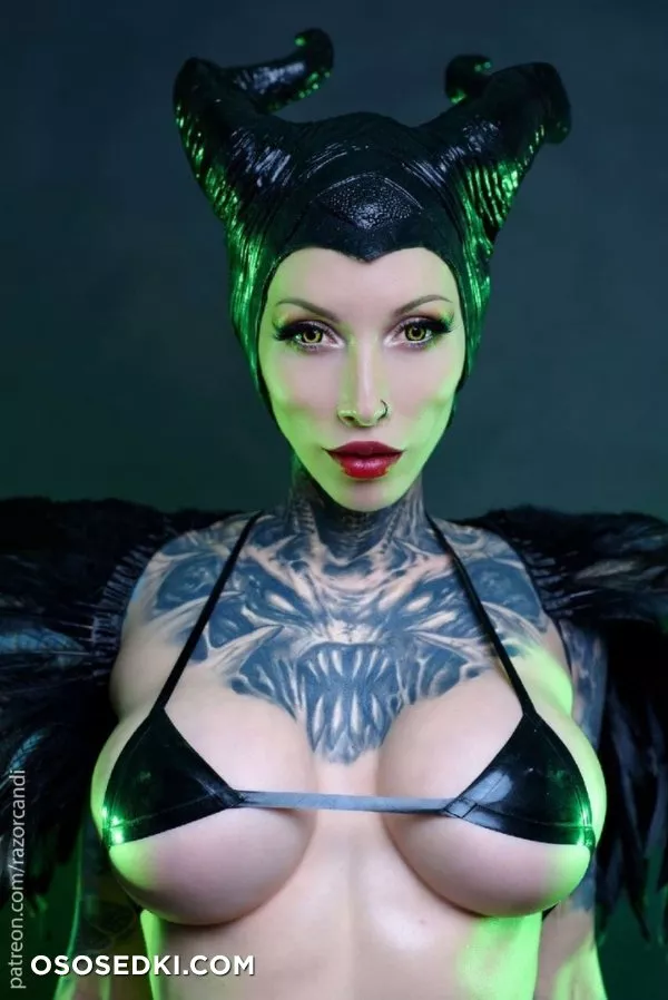 Razor Candi - Maleficent patreon cosplay set - 3