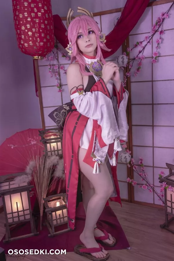 Yae Miko (Genshin Impact) Miih Cosplay  - 4