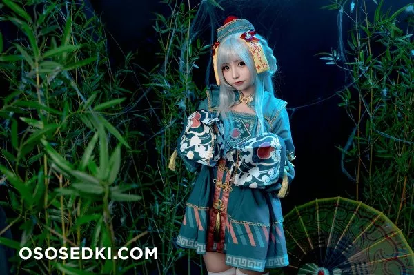 爆机少女喵小吉 NO.074 子不语 nekokoyoshi - green - 5