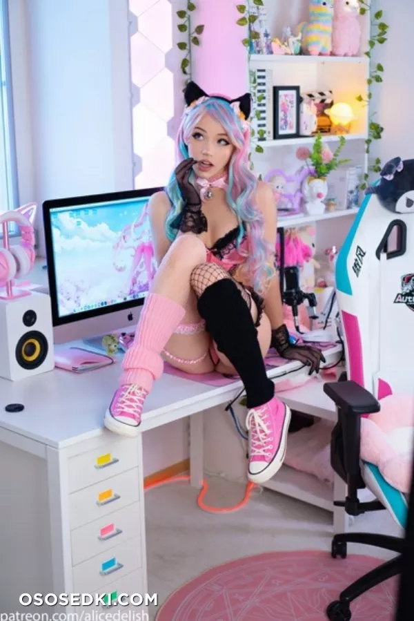 Alice Delish. Neko. Lingerie. E-girl - 1