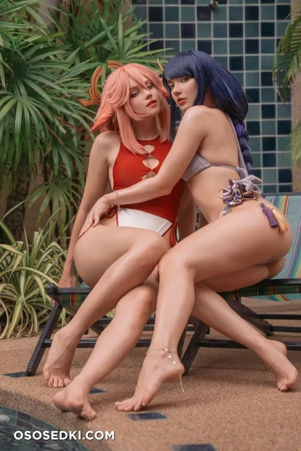 Shirogane-sama & Sai Westwood. Yae Miko & Raiden Shogun - 1