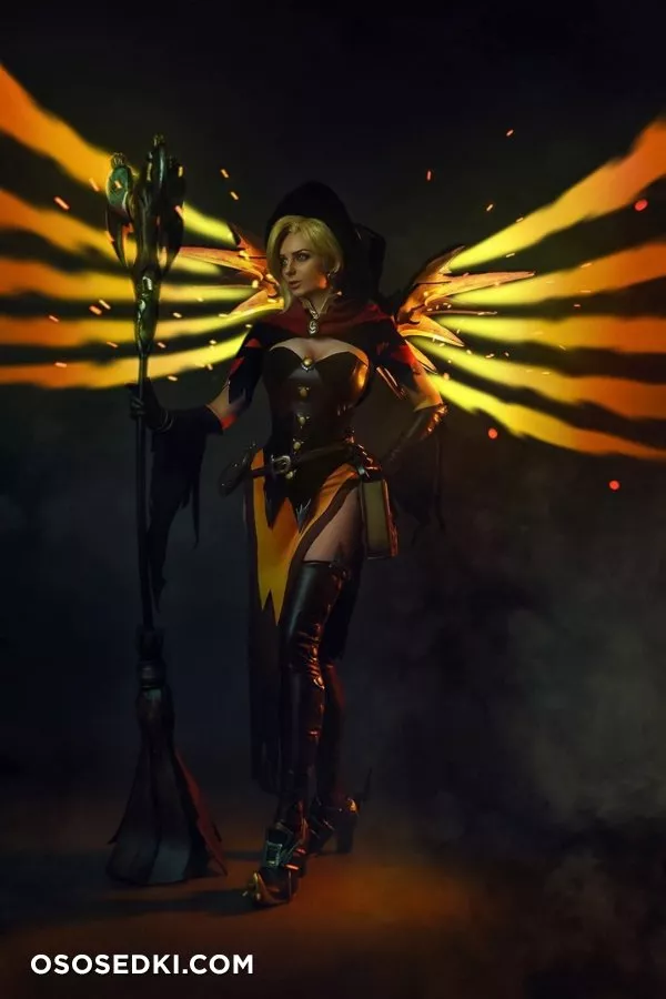 Witch Mercy | Overwatch | AGflower - 5