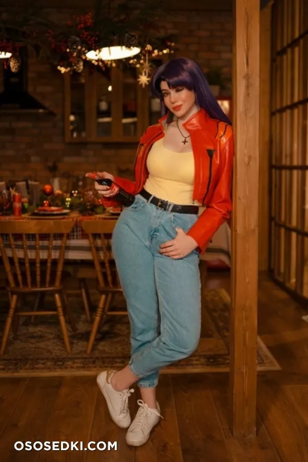 Alina Becker. Misato Katsuragi. Evangelion. Bath - 1