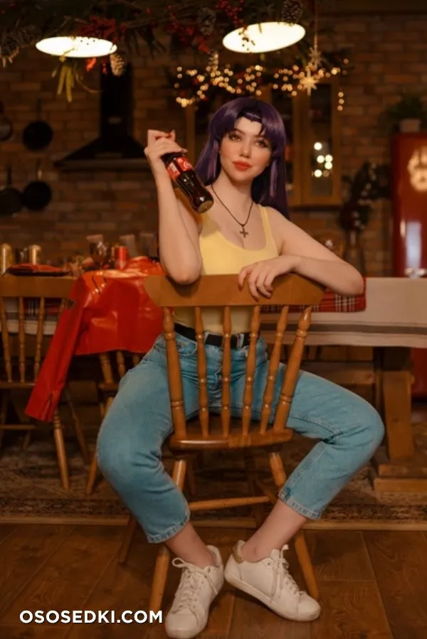 Alina Becker. Misato Katsuragi. Evangelion. Bath - 4