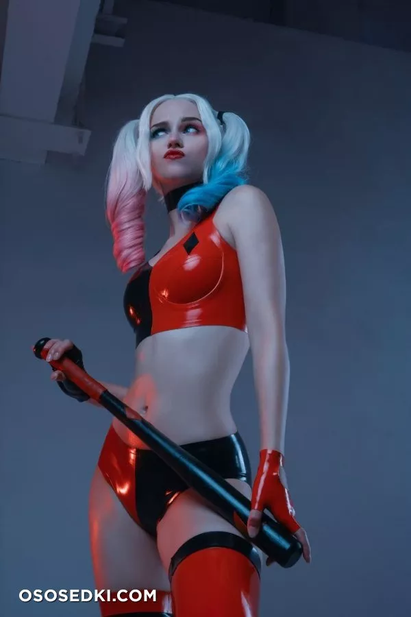Harley Quinn latex by Shirogane Sama - 3