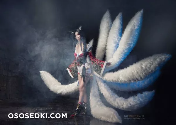 Ahri by Alina Latypova(by Vandych)+backstage+Ahri schoolgirl - 2