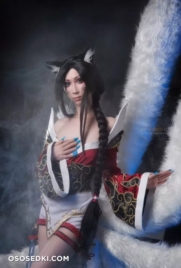 Ahri by Alina Latypova(by Vandych)+backstage+Ahri schoolgirl - 4