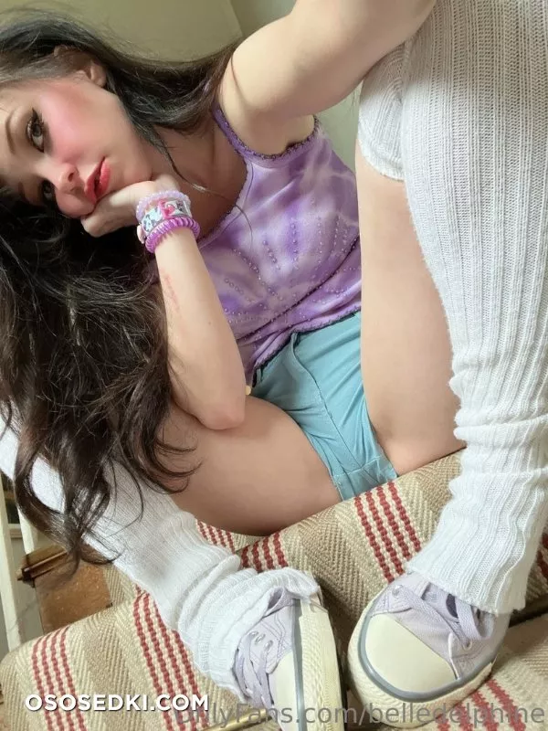 Belle Delphine Purple top - 4