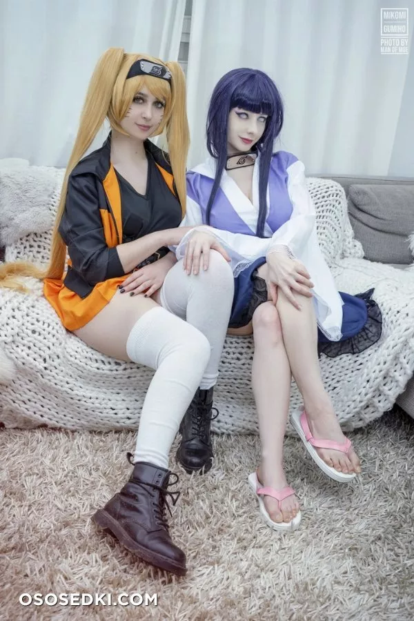 Mikomi Hokina - Naruto x Hinata Ero collab and selfies - 3