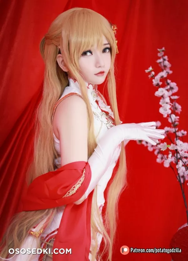 Asuna Yuuki Qipao (Sword Art Online) - Potato Godzilla - 3