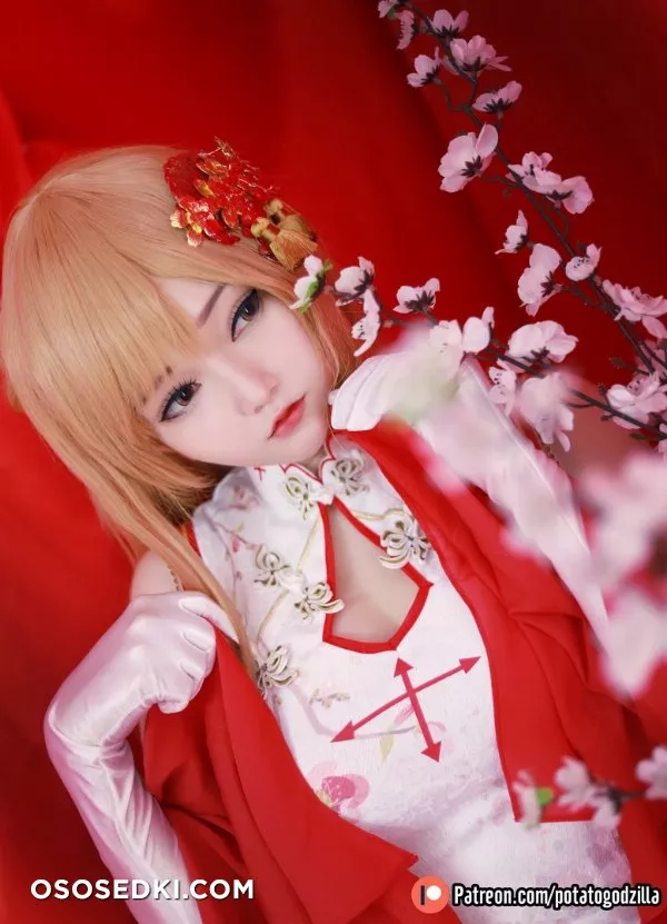 Asuna Yuuki Qipao (Sword Art Online) - Potato Godzilla - 5