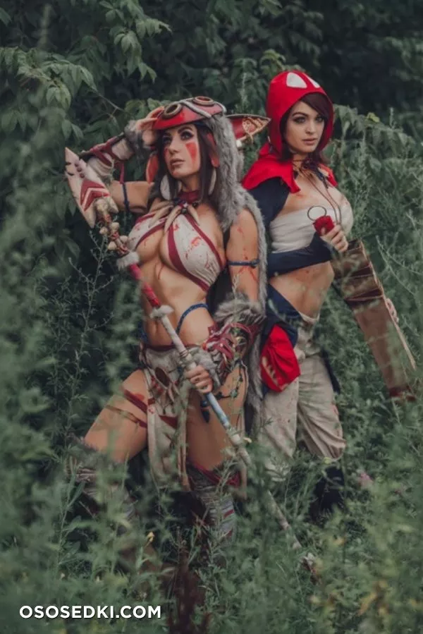 Jessica Nigri - Princess Mononoke patreon cosplay set - 4