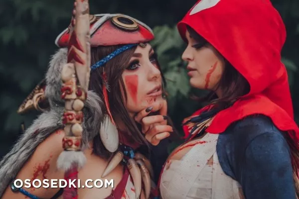 Jessica Nigri - Princess Mononoke patreon cosplay set - 5