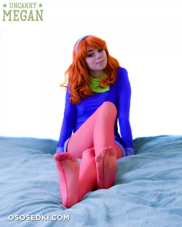 Megan Mobley - Daphne lingerie erotic patreon cosplay set - 3
