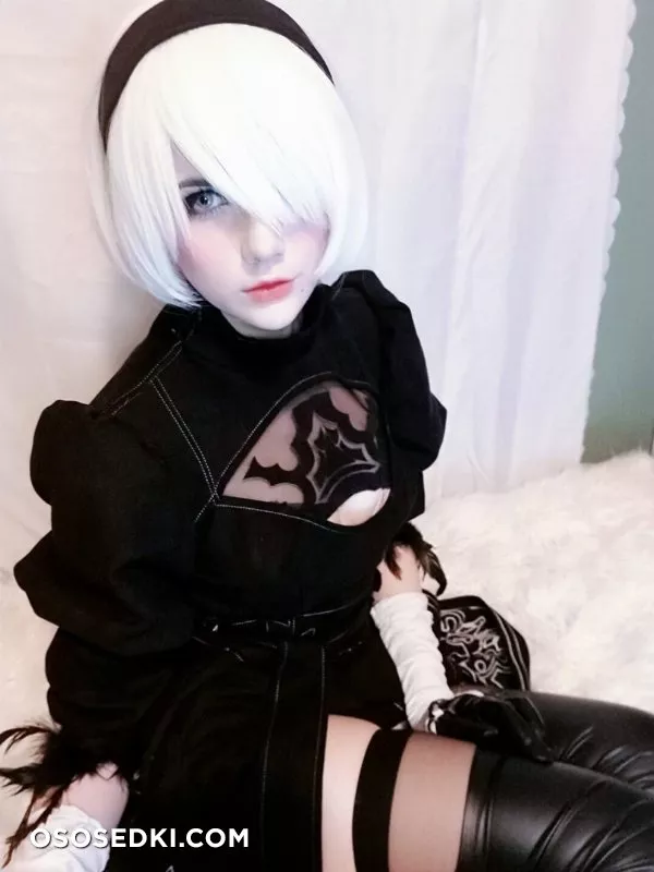 Meggii cosplay - 2B (Nier Automata) patreon erotic cosplay set - 5