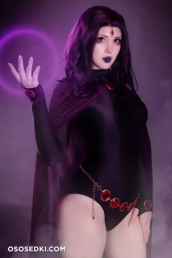 Tina Kinz - Raven erotic cosplay set - 4