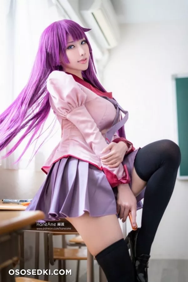 Hane Ame cosplay - Hitagi Senjougahara erotic patreon/onlyfans - 4